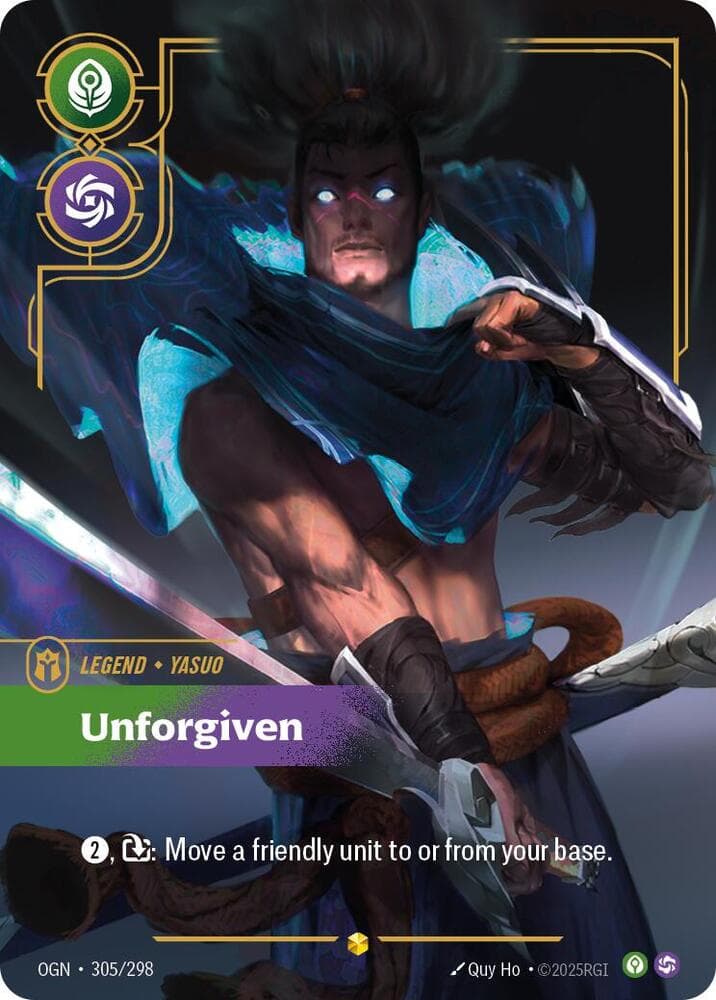 Yasuo, Unforgiven (Overnumbered) (OGN) #305