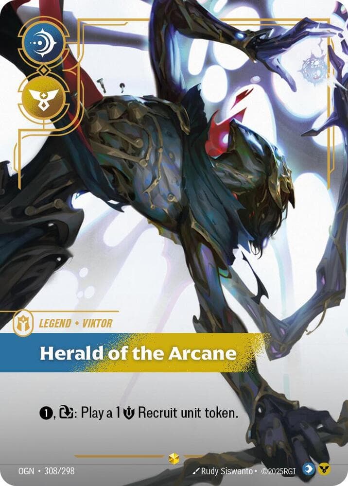 Viktor, Herald of the Arcane (Overnumbered) (OGN) #308