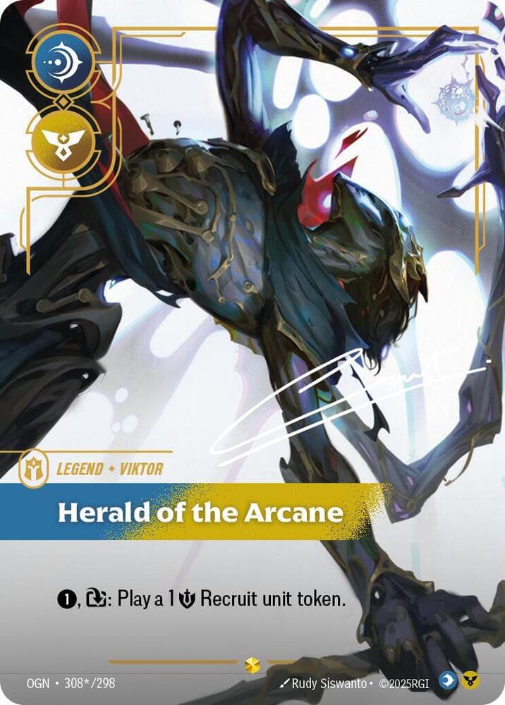 Viktor, Herald of the Arcane (Signature) (OGN) #308*