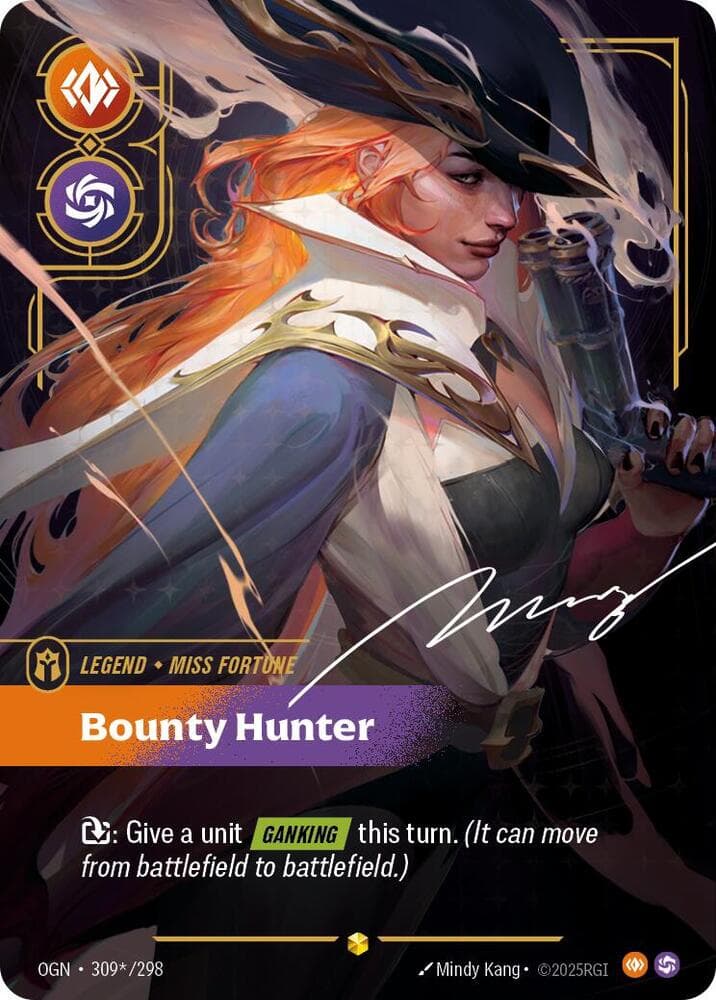 Miss Fortune, Bounty Hunter (Signature) (OGN) #309*