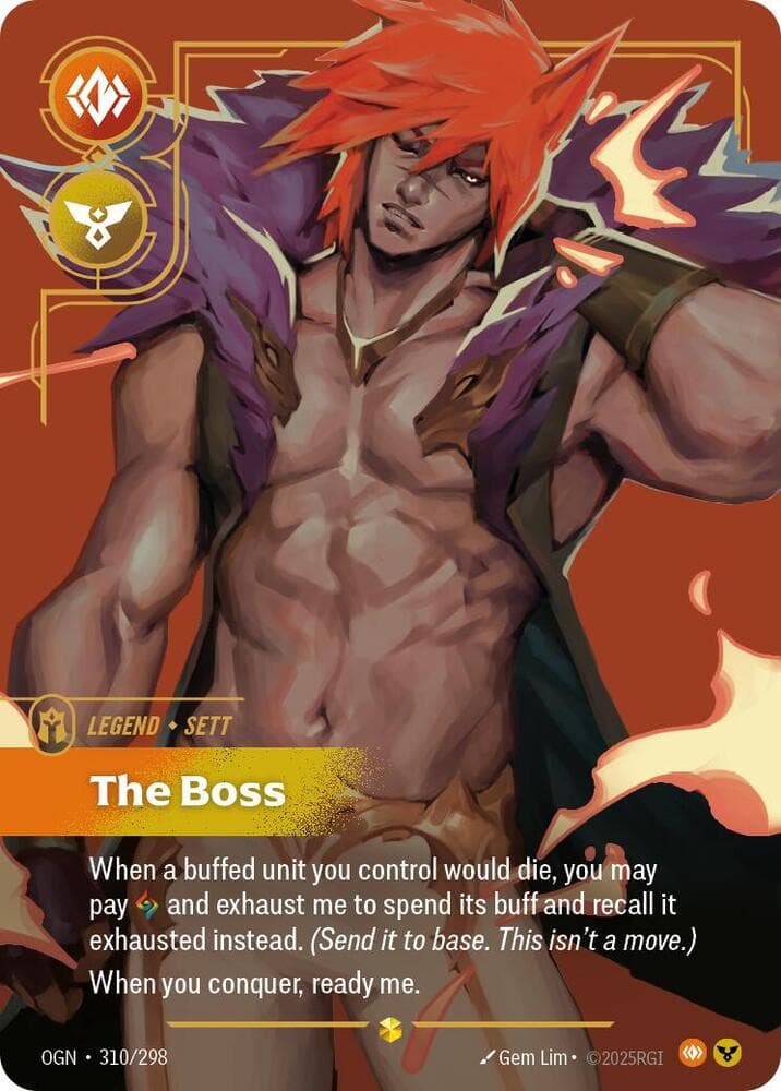 Sett, The Boss (Overnumbered) (OGN) #310