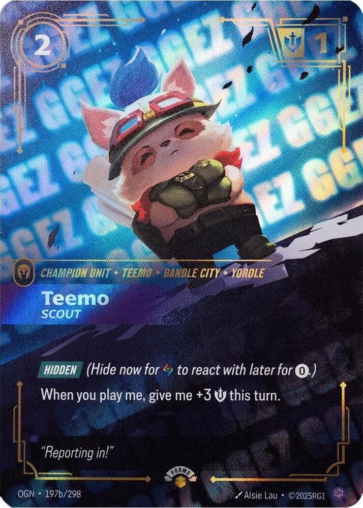 GGEZ Teemo (Nexus Nights Promo) #197b/298