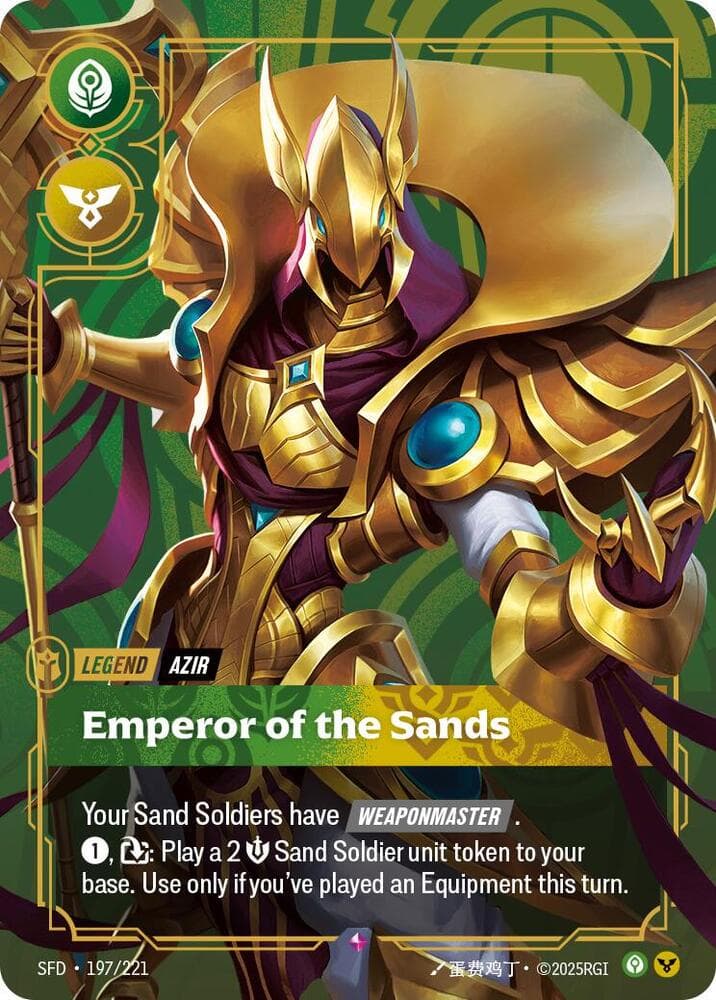 Azir, Emperor of the Sands (SFD) #197