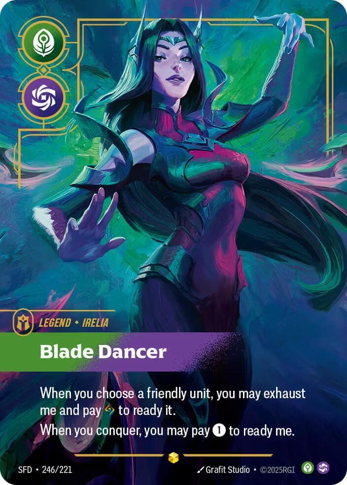 Irelia, Blade Dancer (Overnumbered) (SFD) #246