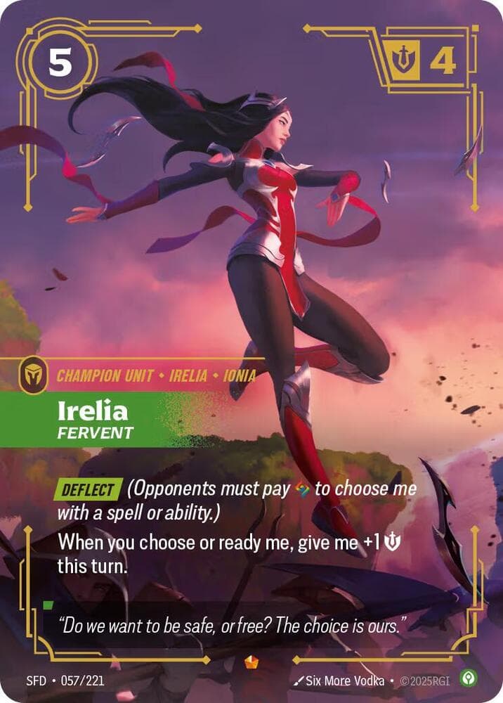 Irelia, Fervent (SFD) #057