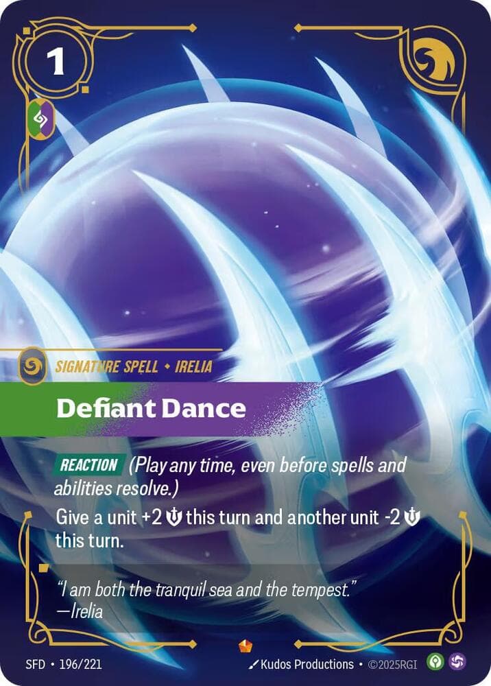 Defiant Dance (SFD) #196