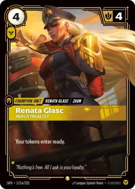 Renata Glasc, Industrialist (Alternate Art) (SFD) #171a