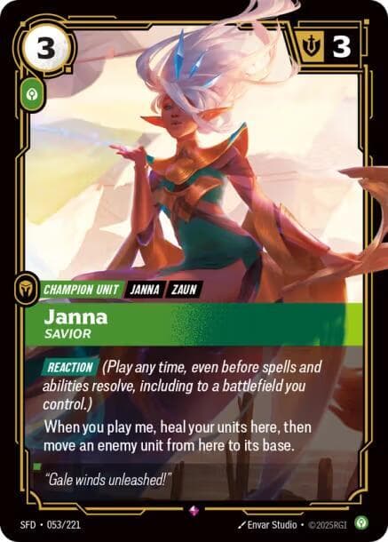 Janna, Savior (SFD) #053