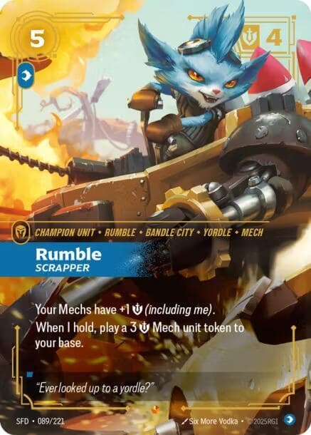 Rumble, Scrapper (SFD) #089
