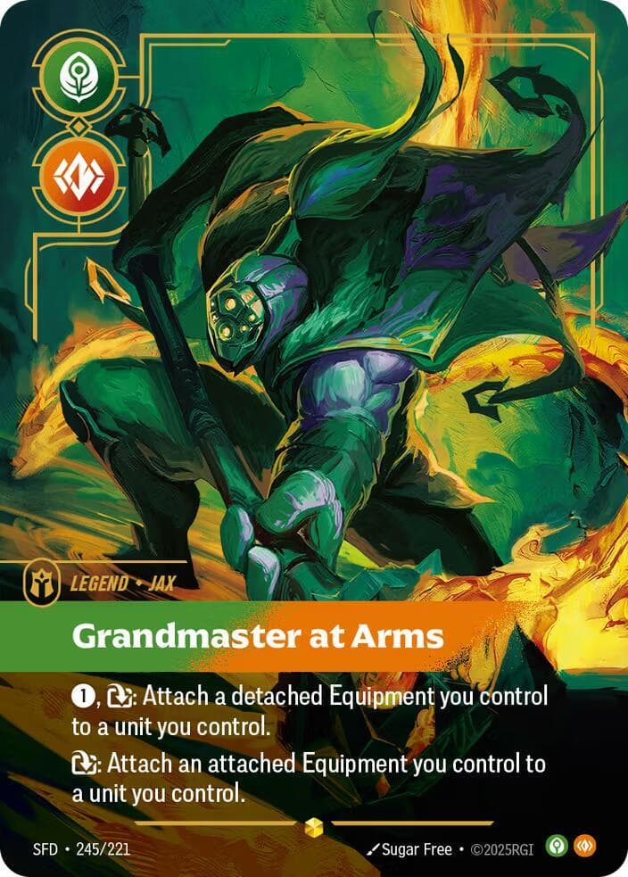 Jax, Grandmaster At Arms (Overnumbered) (SFD) #245