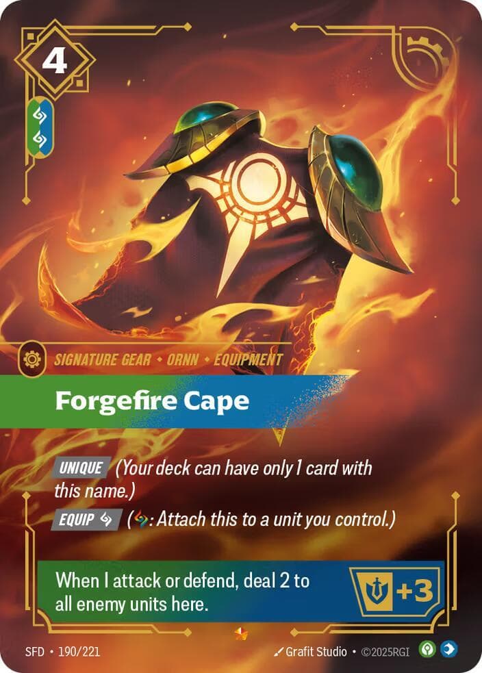 Forgefire Cape (SFD) #190