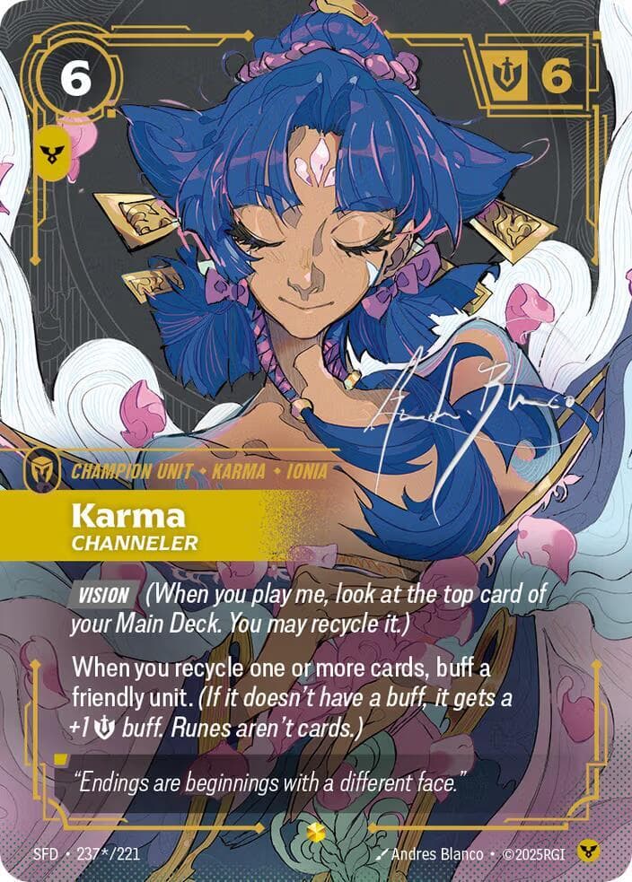 Karma, Channeler (Signature) (SFD) #237*
