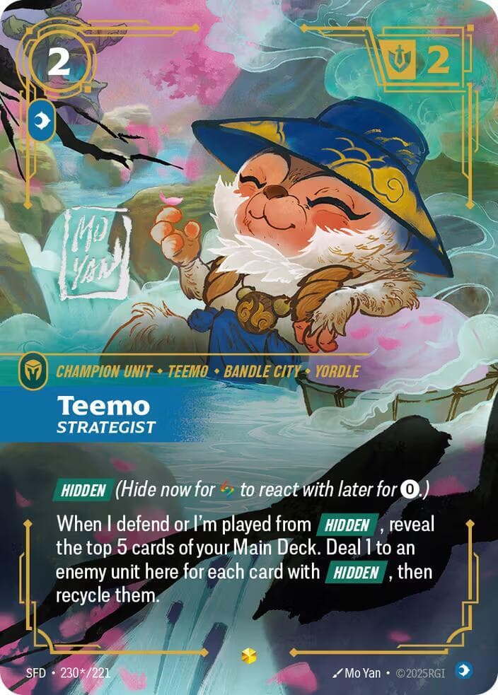 Teemo, Strategist (Signature) (SFD) #230*