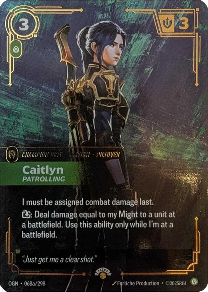 Caitlyn, Patrolling (Promo) #068a