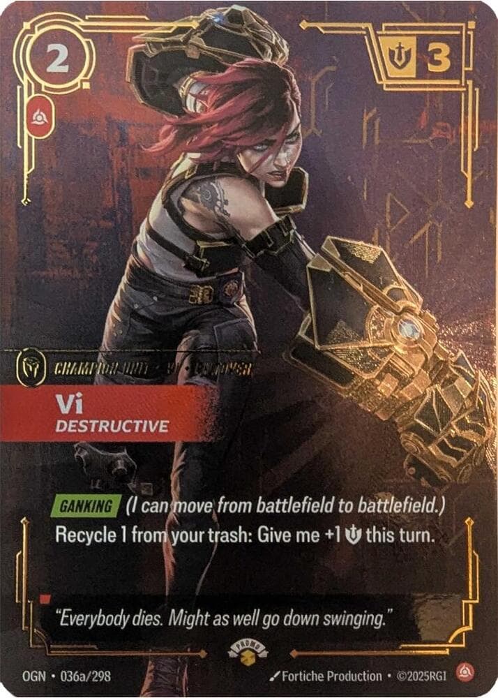 Vi, Destructive (Promo) #036a