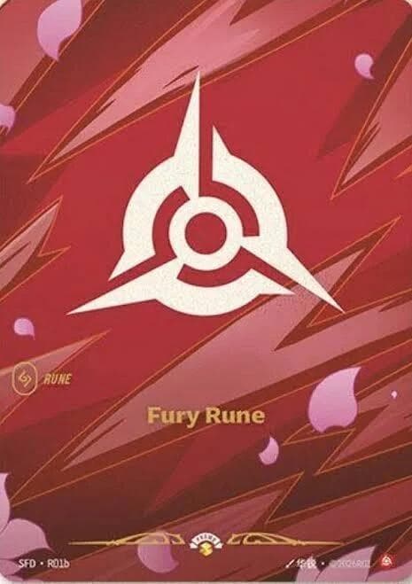 Fury Rune (Promo) #R01b