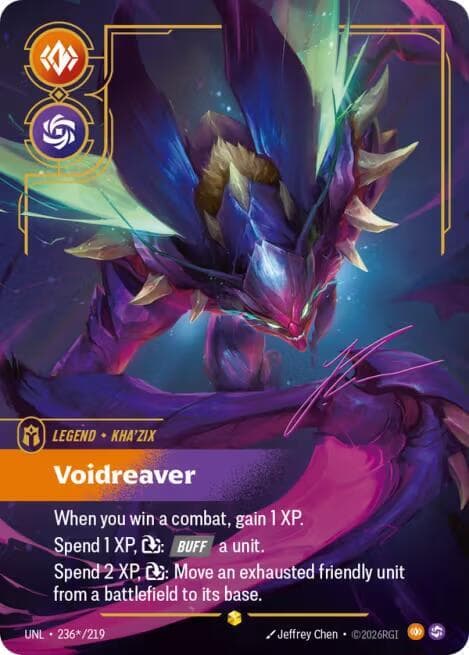 Kha'Zix, Voidreaver (Signature) (UNL) #236*