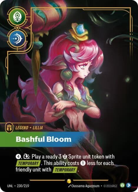 Lillia, Bashful Bloom (Overnumbered) (UNL) #230