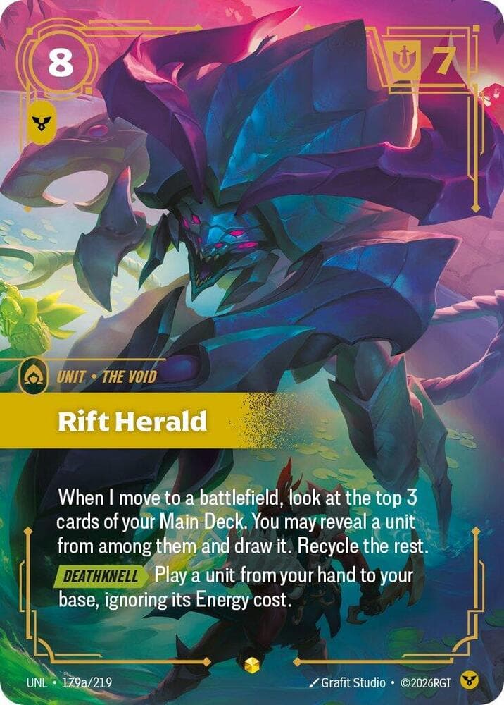 Rift Herald (Alternate Art) (UNL) #179a