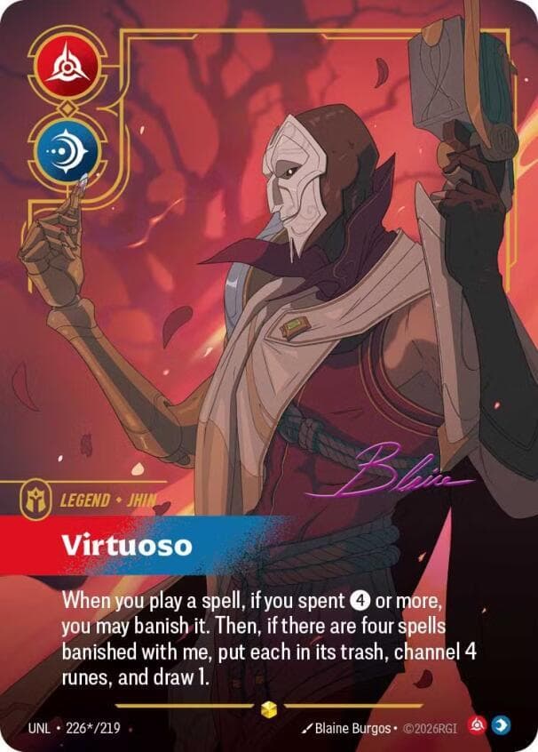 Jhin, Virtuoso (Signature) (UNL) #226*