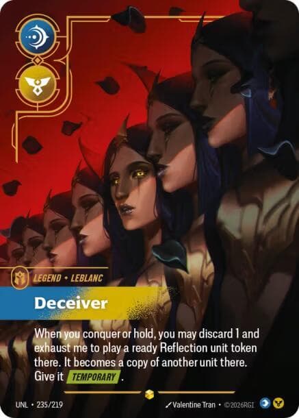 LeBlanc, Deceiver (Overnumbered) (UNL) #235
