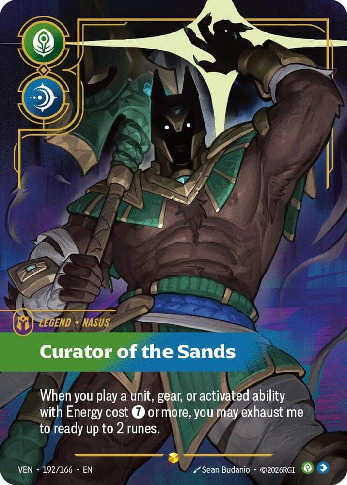 Nasus, Curator of the Sands (Overnumbered) (VEN) #192