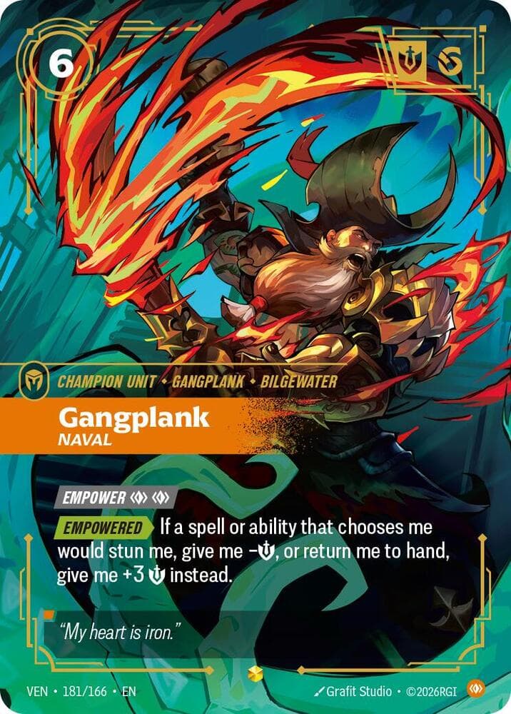 Gangplank, Naval (Overnumbered) (VEN) #181