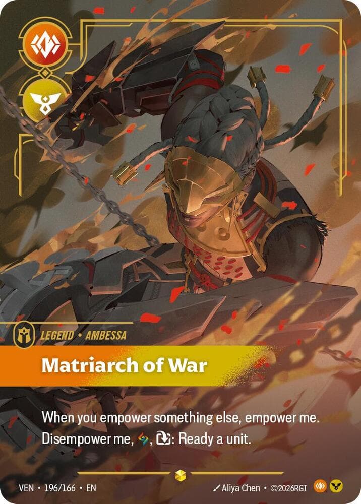 Ambessa, Matriarch of War (Overnumbered) (VEN) #196