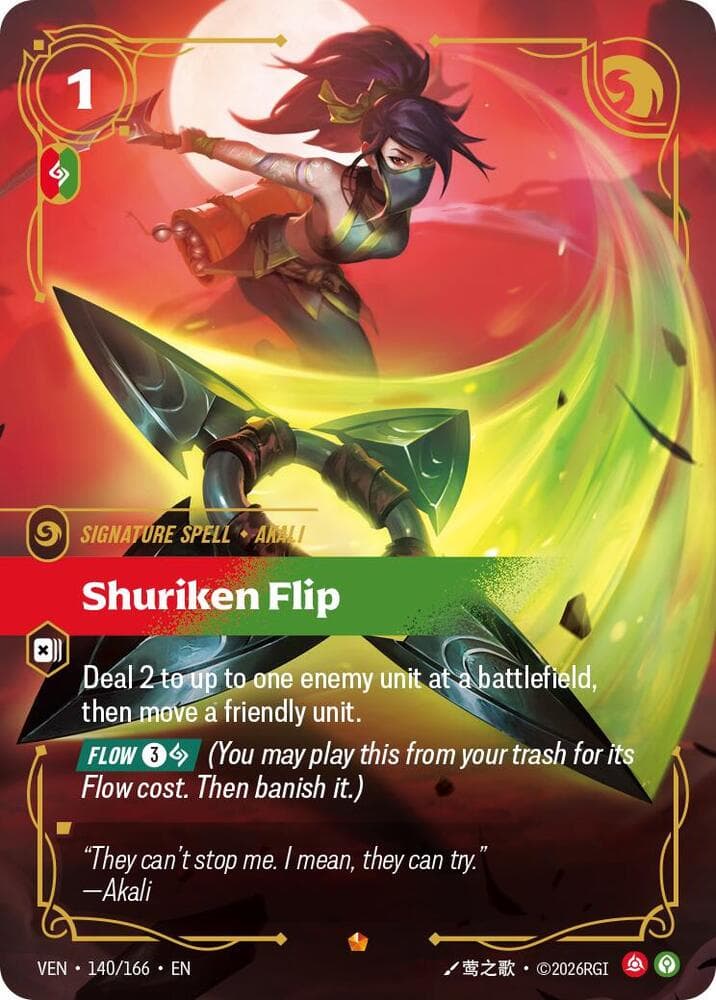 Shuriken Flip (VEN) #140