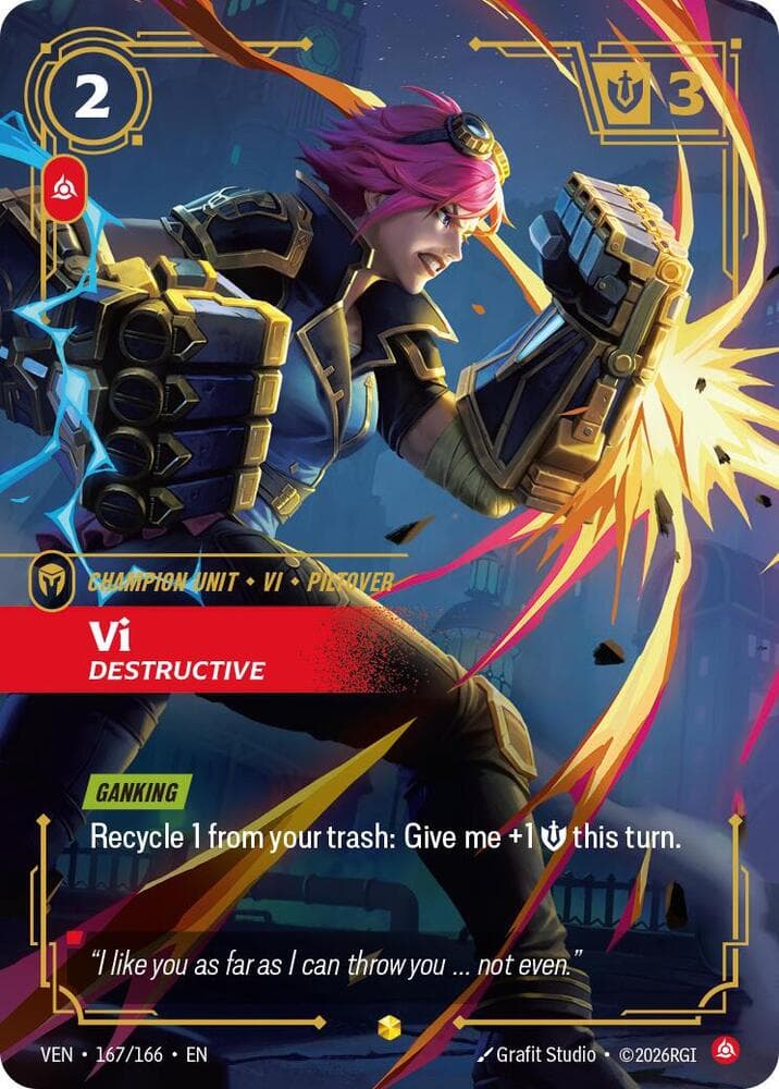 Vi, Destructive (Overnumbered) (VEN) #167