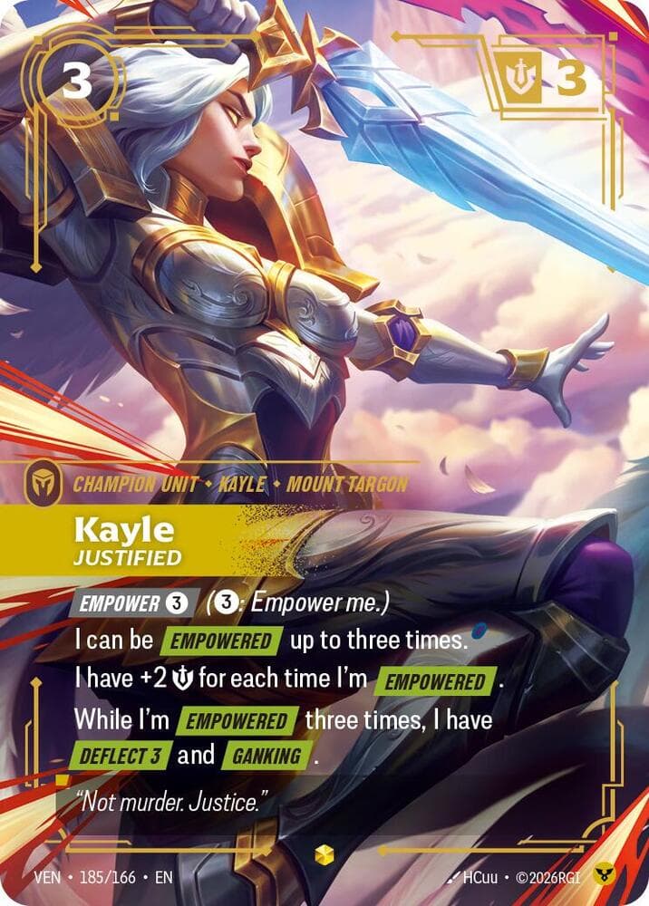 Kayle, Justified (Overnumbered) (VEN) #185
