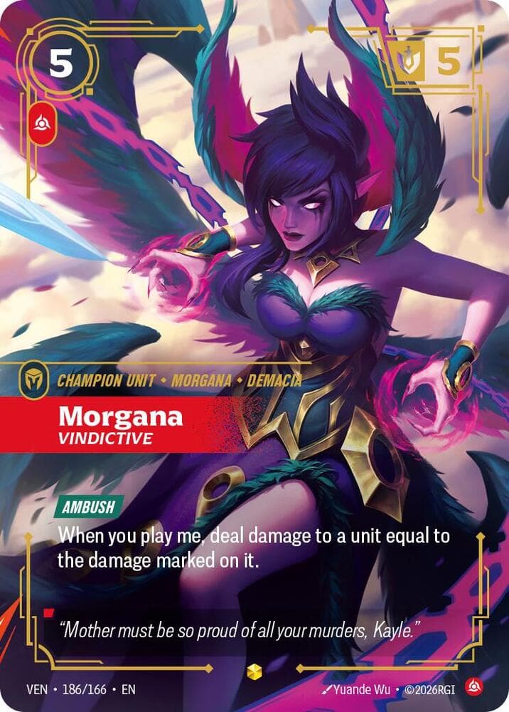 Morgana, Vindictive (Overnumbered) (VEN) #186