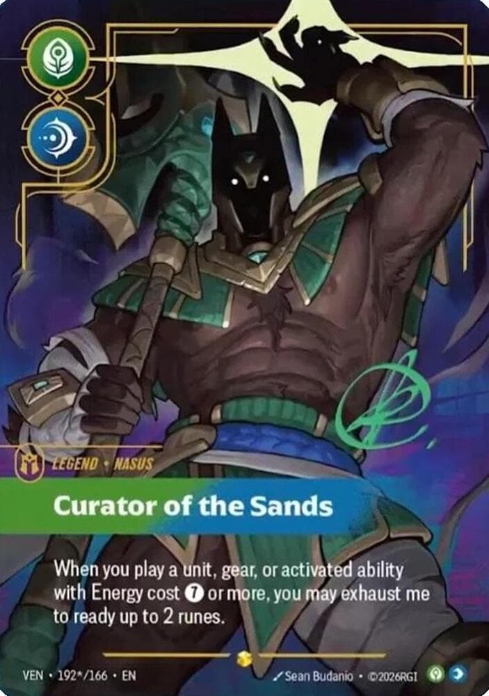 Nasus, Curator of the Sands (Signature) (VEN) #192*
